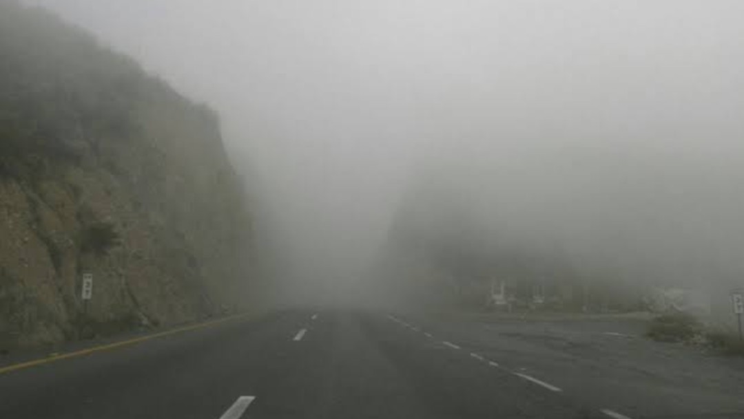 Por neblina cierran la circulación en la autopista Saltillo-Monterrey