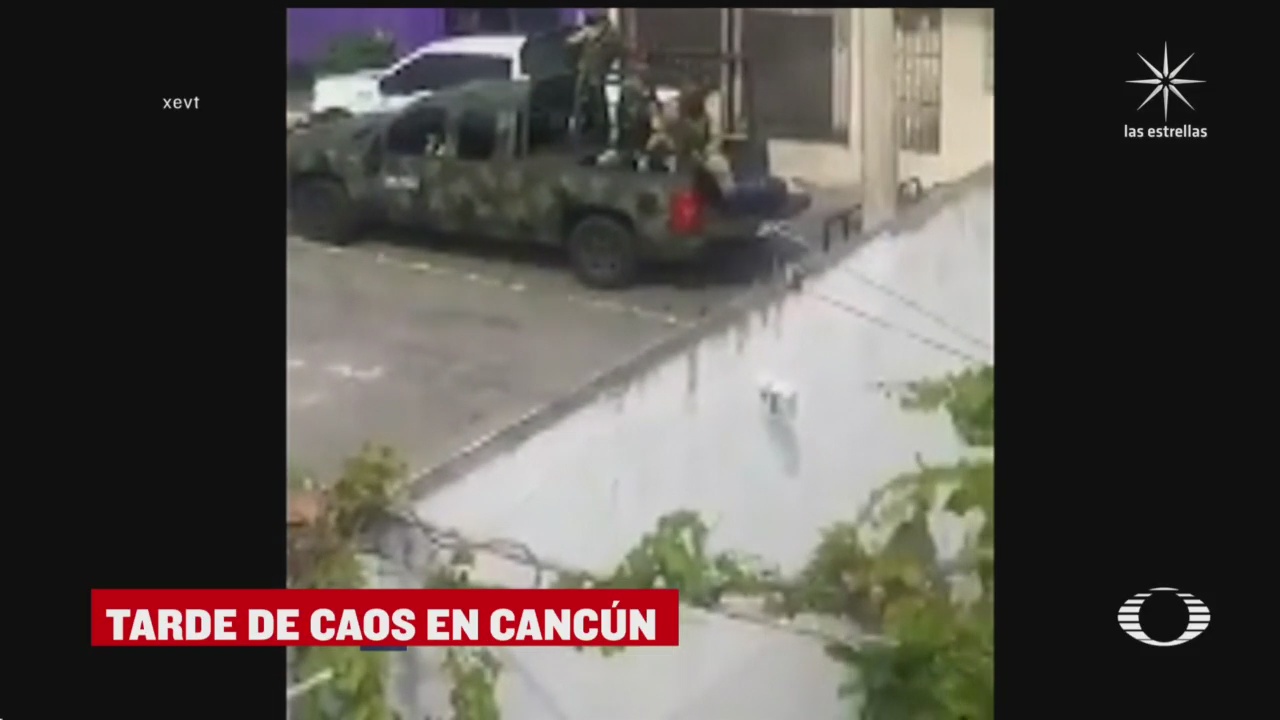 balacera en Cancún tras liberar a víctima de secuestro