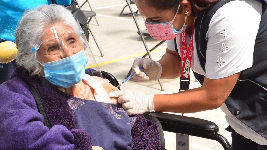 Segunda jornada de vacunación contra COVID en Ecatepec