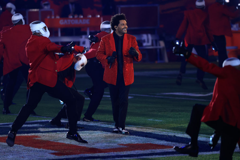 The Weeknd en el Super Bowl LV
