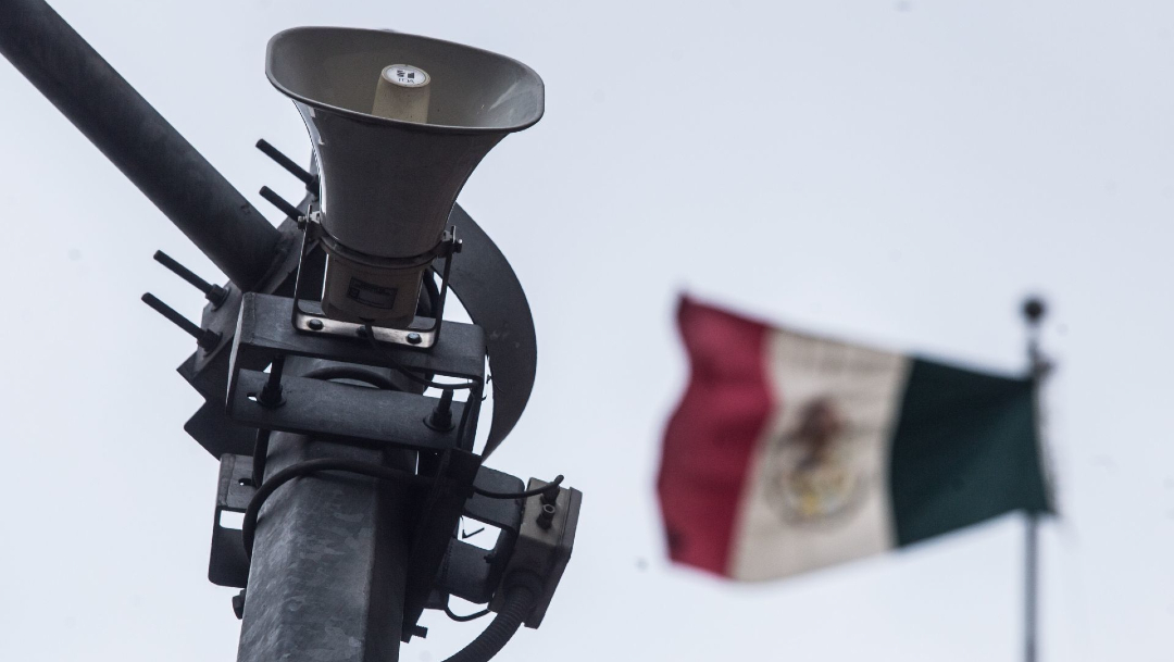 Se activa la alerta sísmica en los altavoces de algunas alcaldías de la Ciudad de México