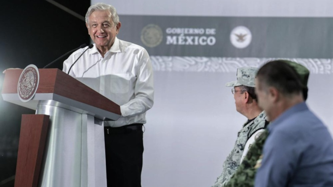 El presidente Andrés Manuel López Obrador encabezó la inauguración de las instalaciones del nuevo cuartel de la Guardia Nacional en Culiacán, Sinaloa