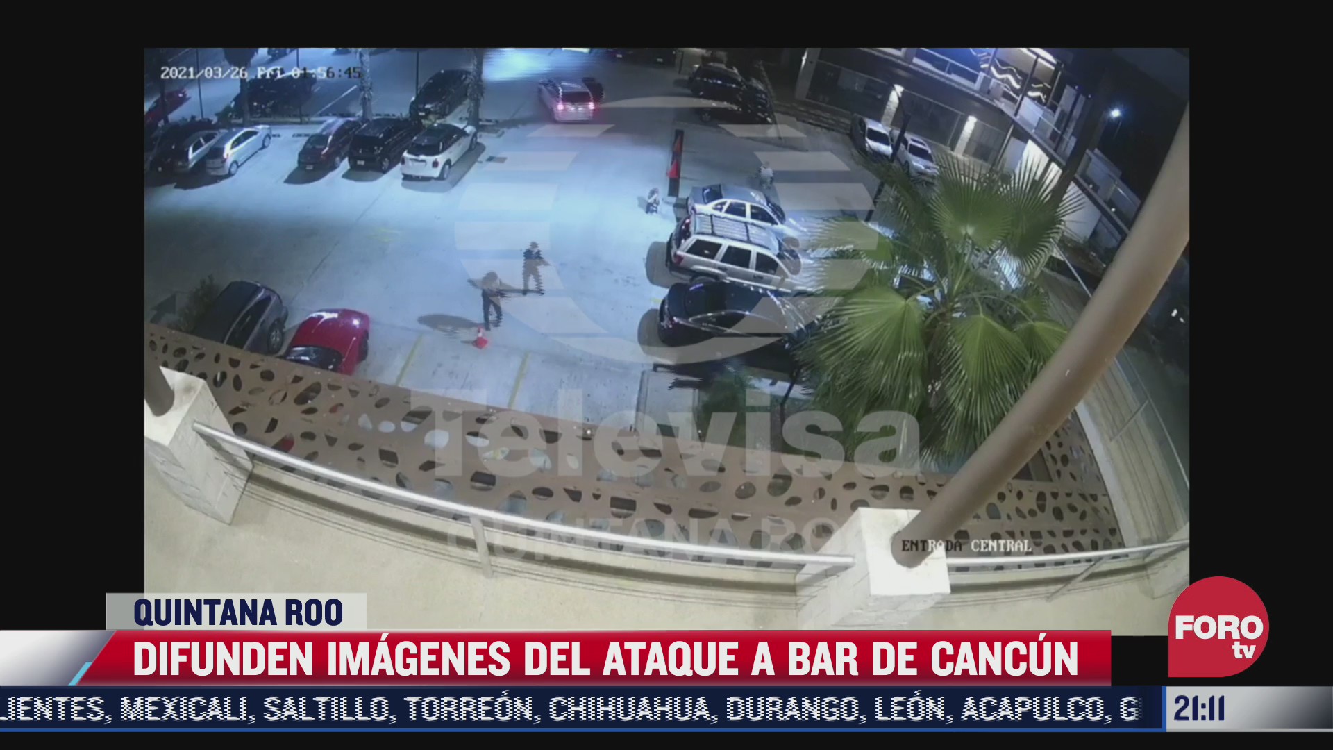 ataque armado en bar de cancun deja cuatro lesionados