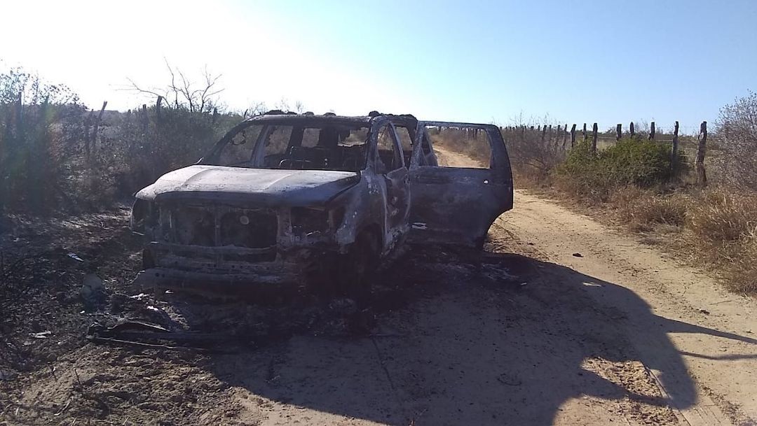 Autoridades hallaron cuerpos calcinados el 23 de enero en una camioneta en Camargo, Tamaulipas (Cuartoscuro)