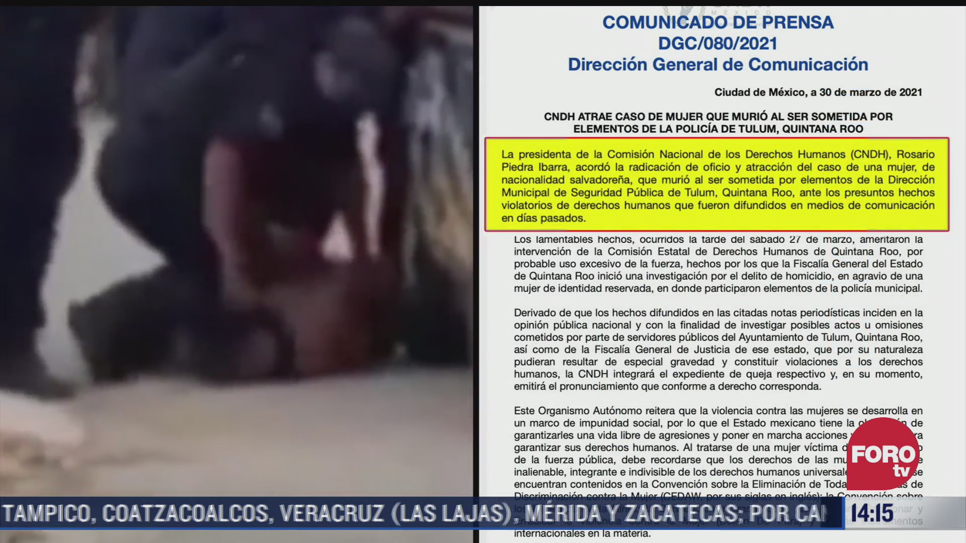 cndh investigara el caso de victoria salazar la salvadorena asesinada en tulum