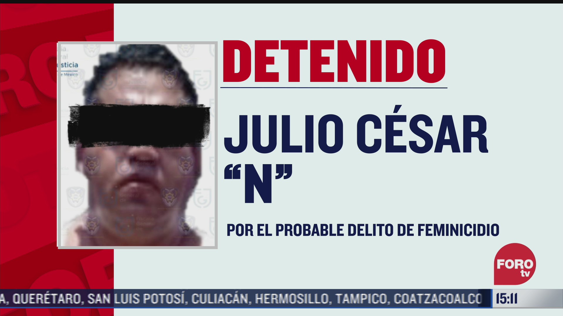 detienen en xochimilco a presunto feminicida