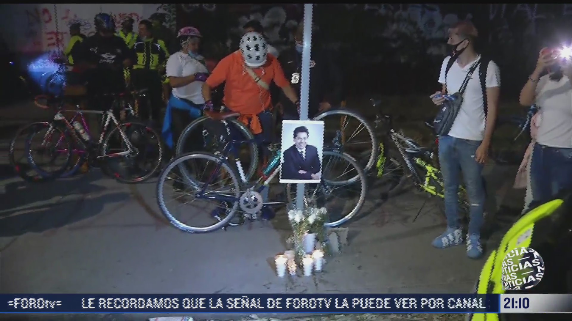 Familiares de ciclista arrollado exigen justicia tras su muerte