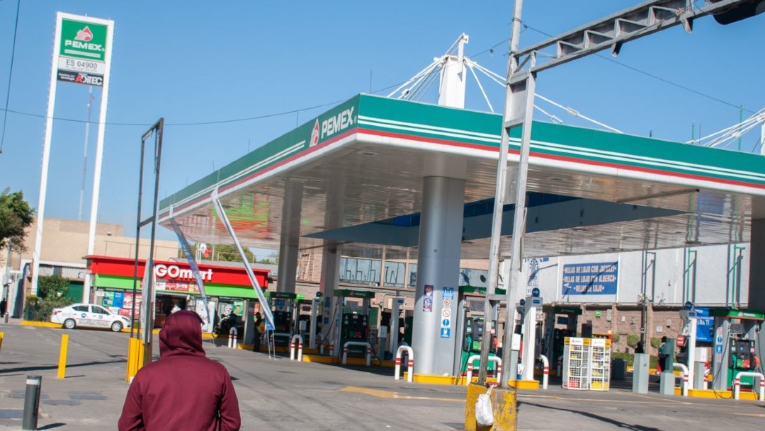 Gasolinera en México