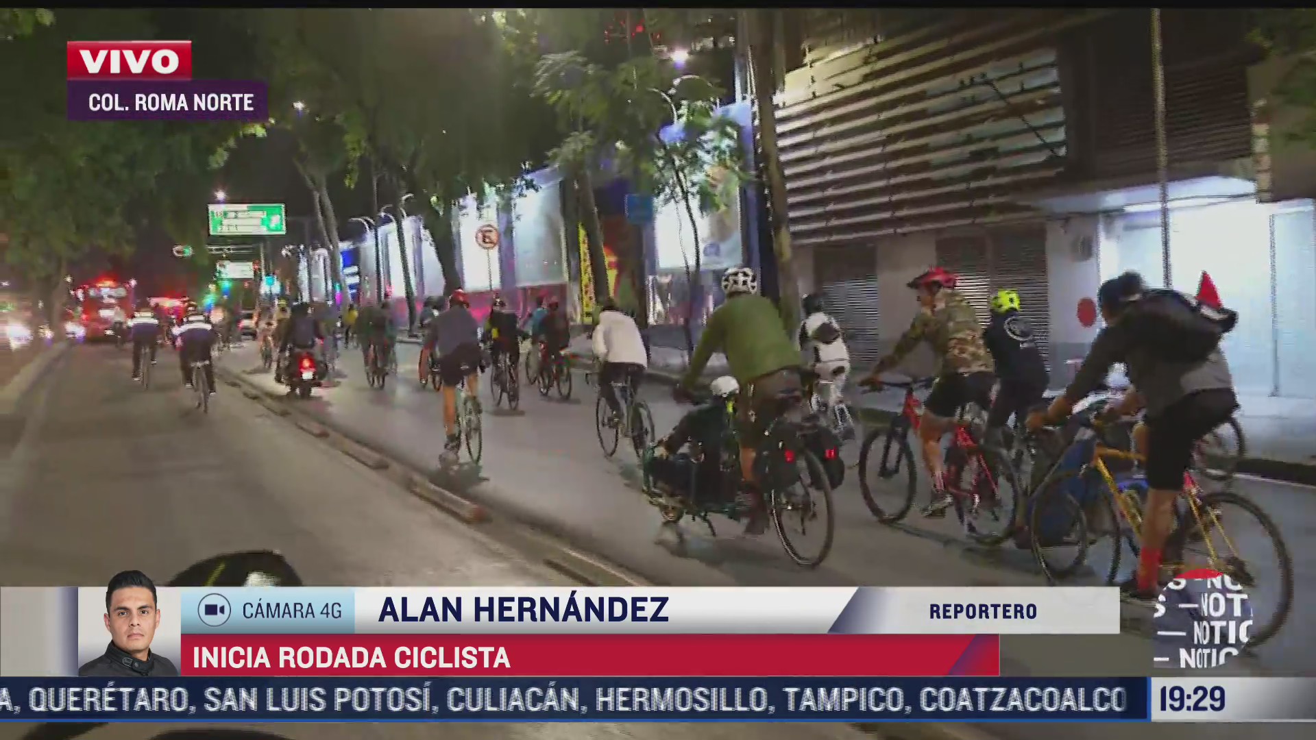 inició en Paseo de la Reforma una nueva rodada ciclista para exigir seguridad en las calles en CDMX