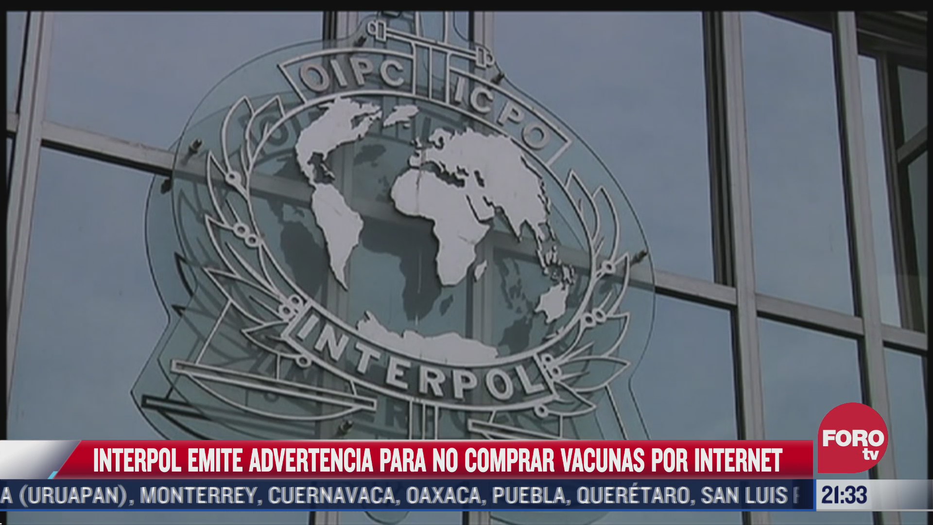 interpol lanza advertencia internacional por venta de vacunas falsas por internet