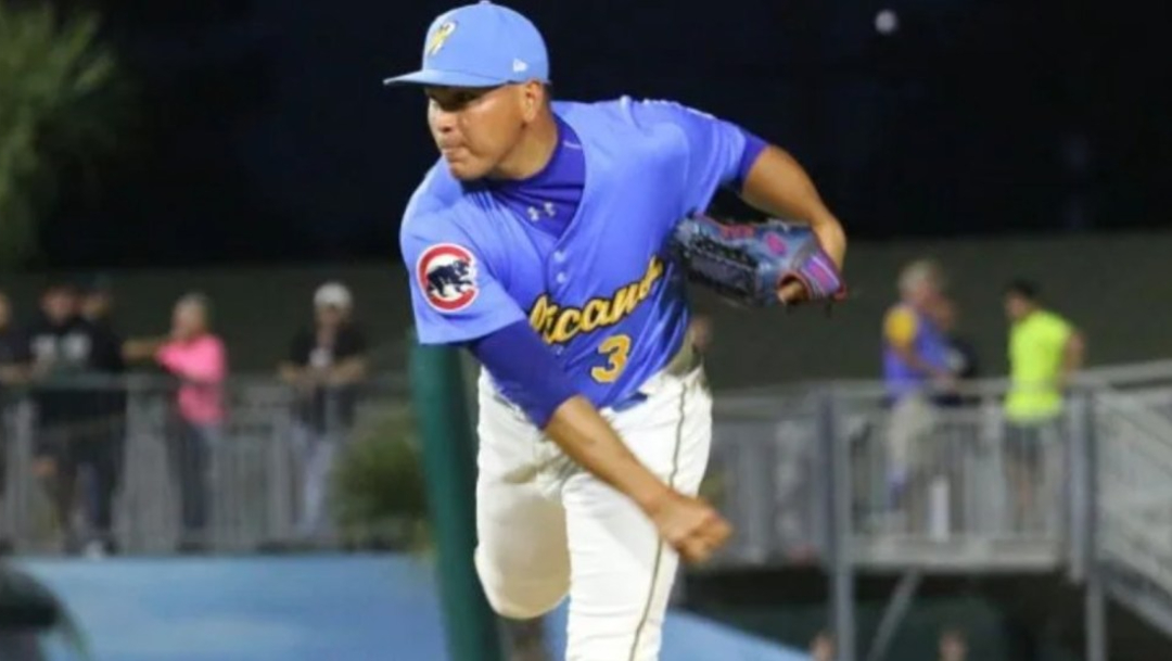 El pelotero mexicano Jesús Camargo Corrales, jugador de béisbol de las ligas menores
