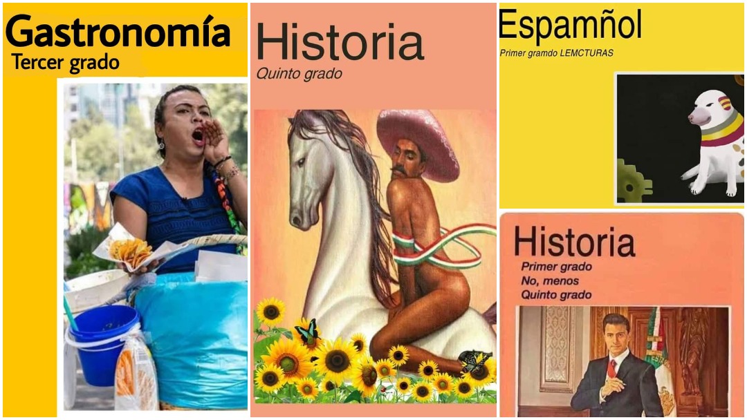 Memes sobre polémica de libros de texto de la SEP