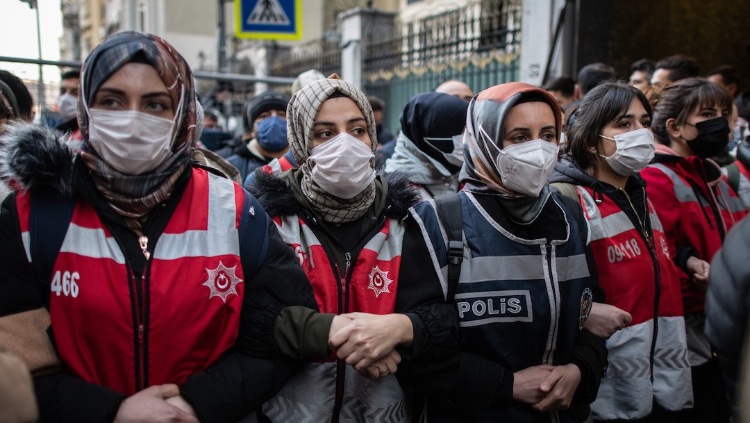 Mujeres en Estambul, Turquía (Getty Images)