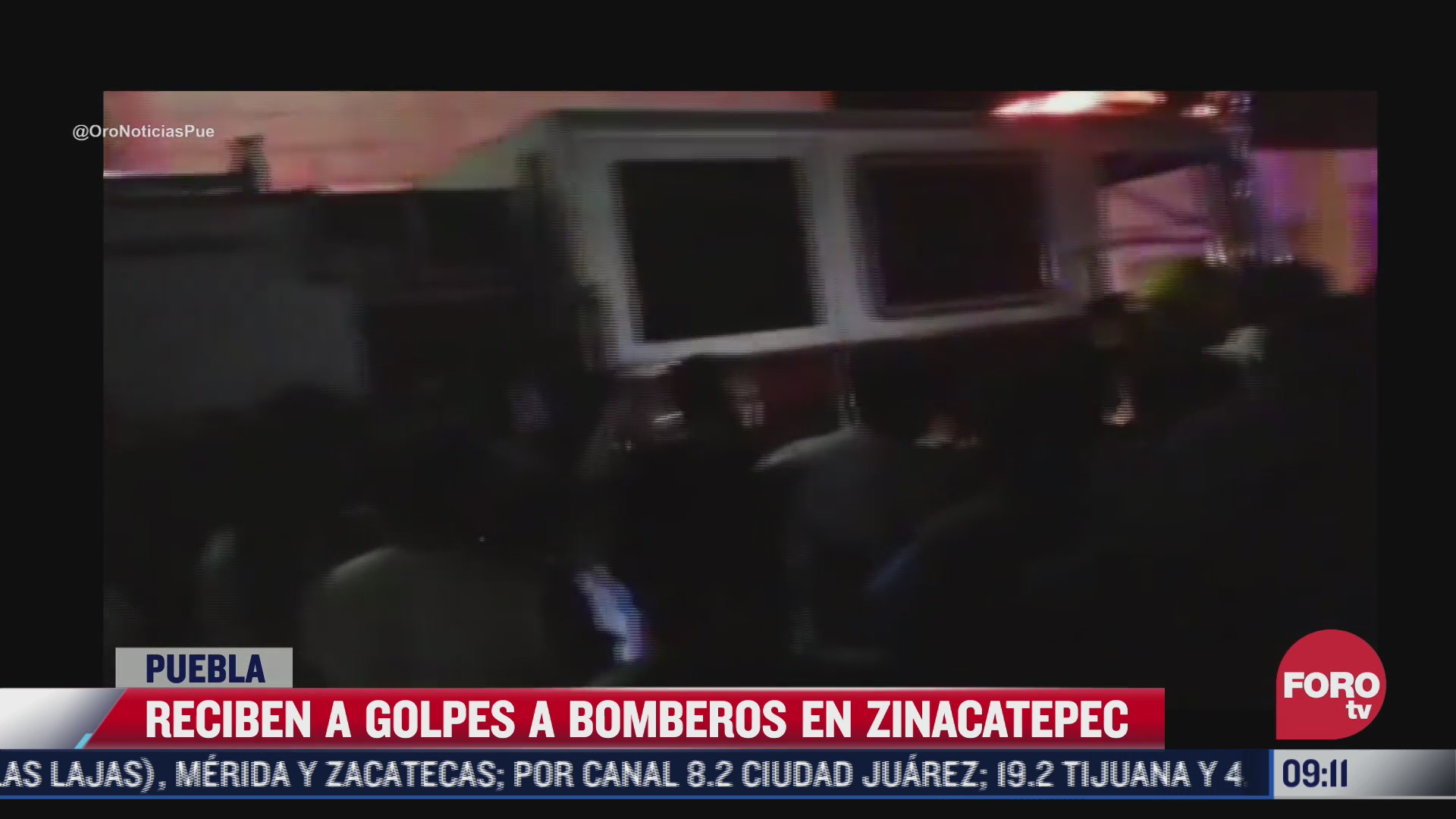 pobladores de zinacatepec reciben a golpes a bomberos de ajalpan puebla
