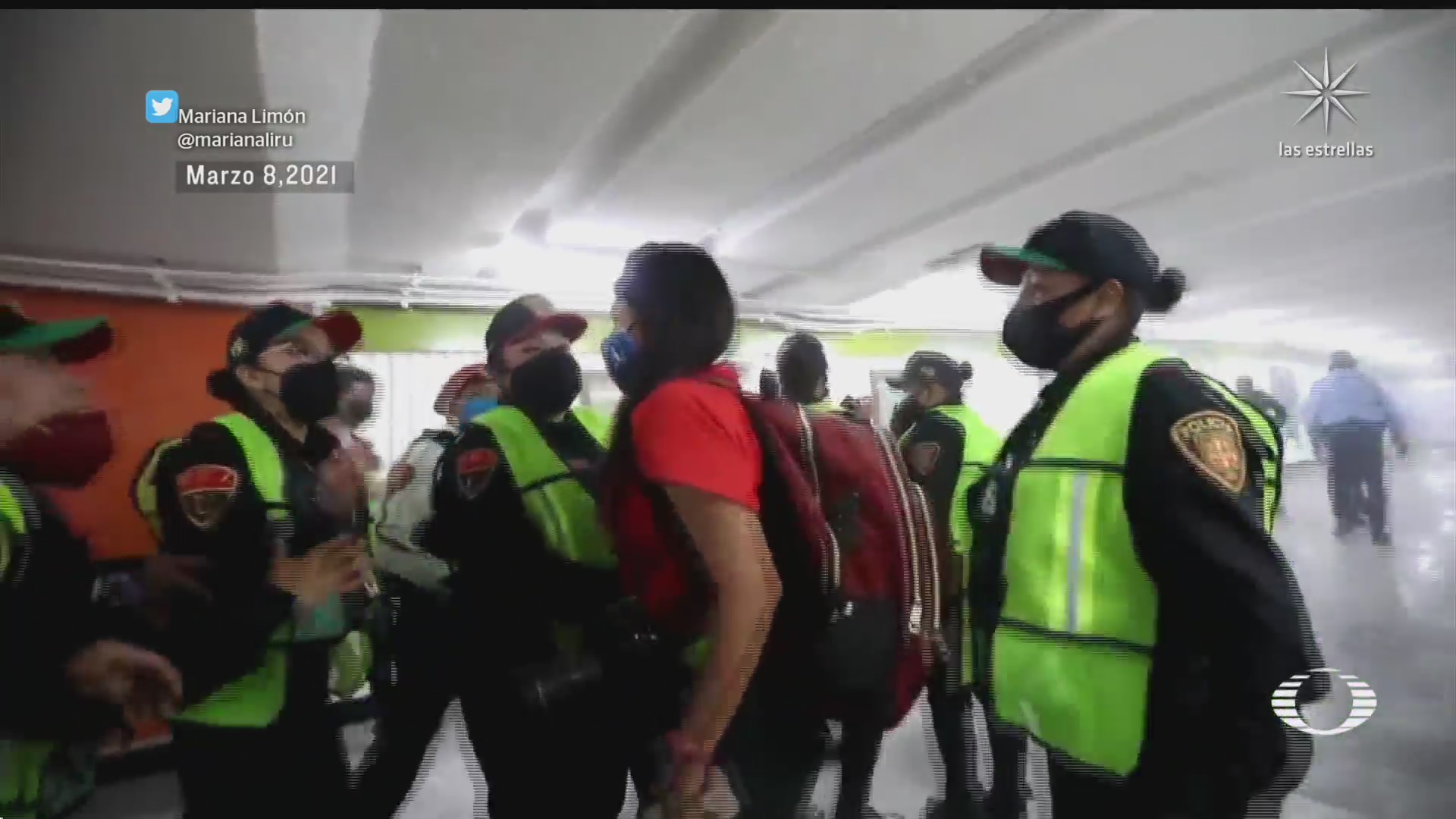 policias no aplicaron protocolos de actuacion durante marcha 8m dicen activistas