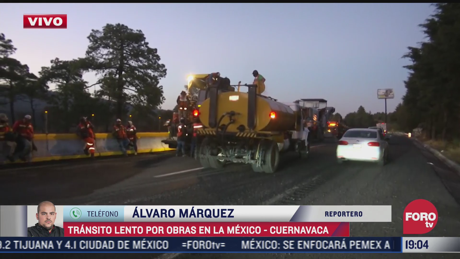 registran transito complicado en autopista mexico cuernavaca