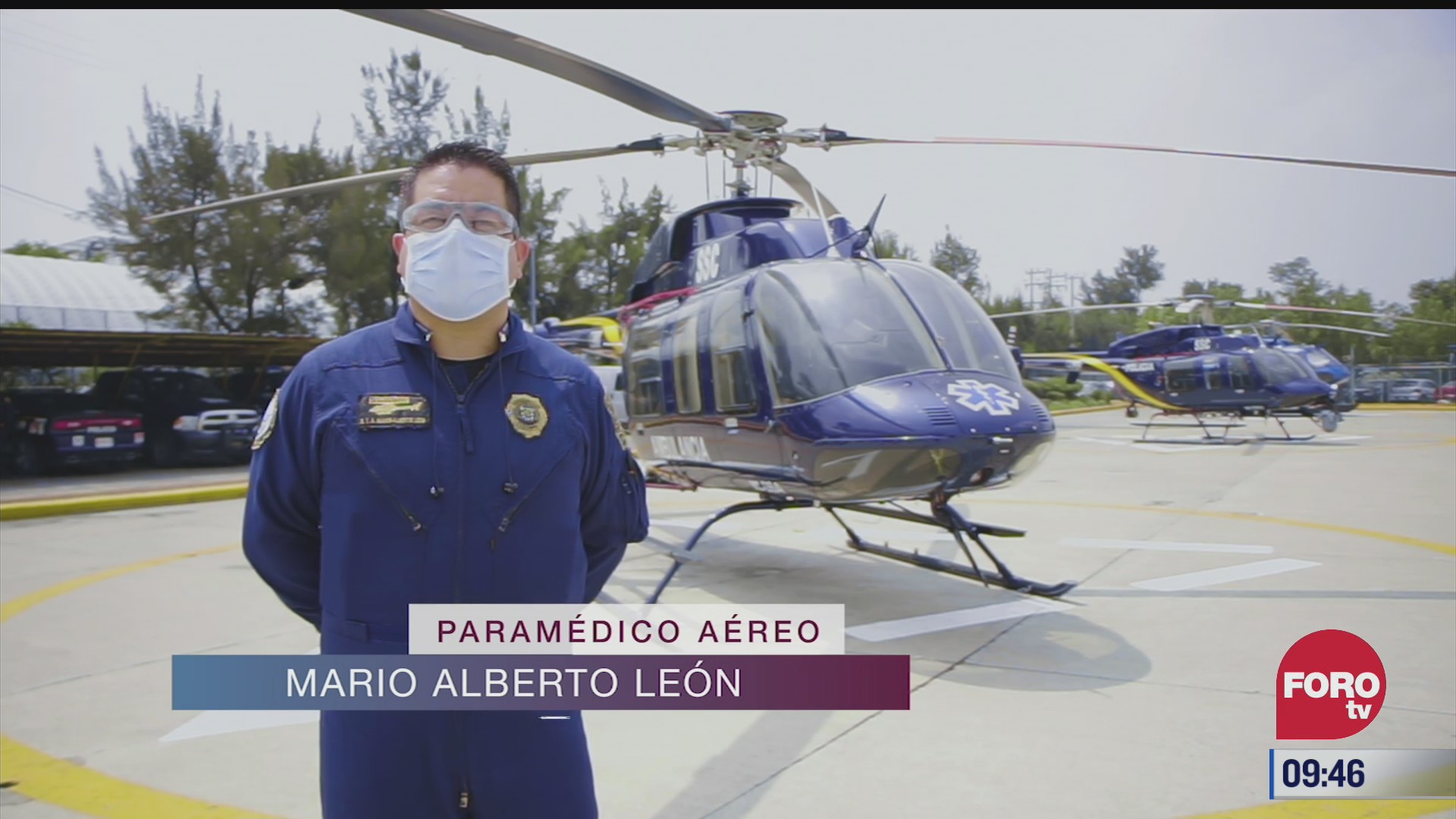 retratos de mexico paramedico aereo