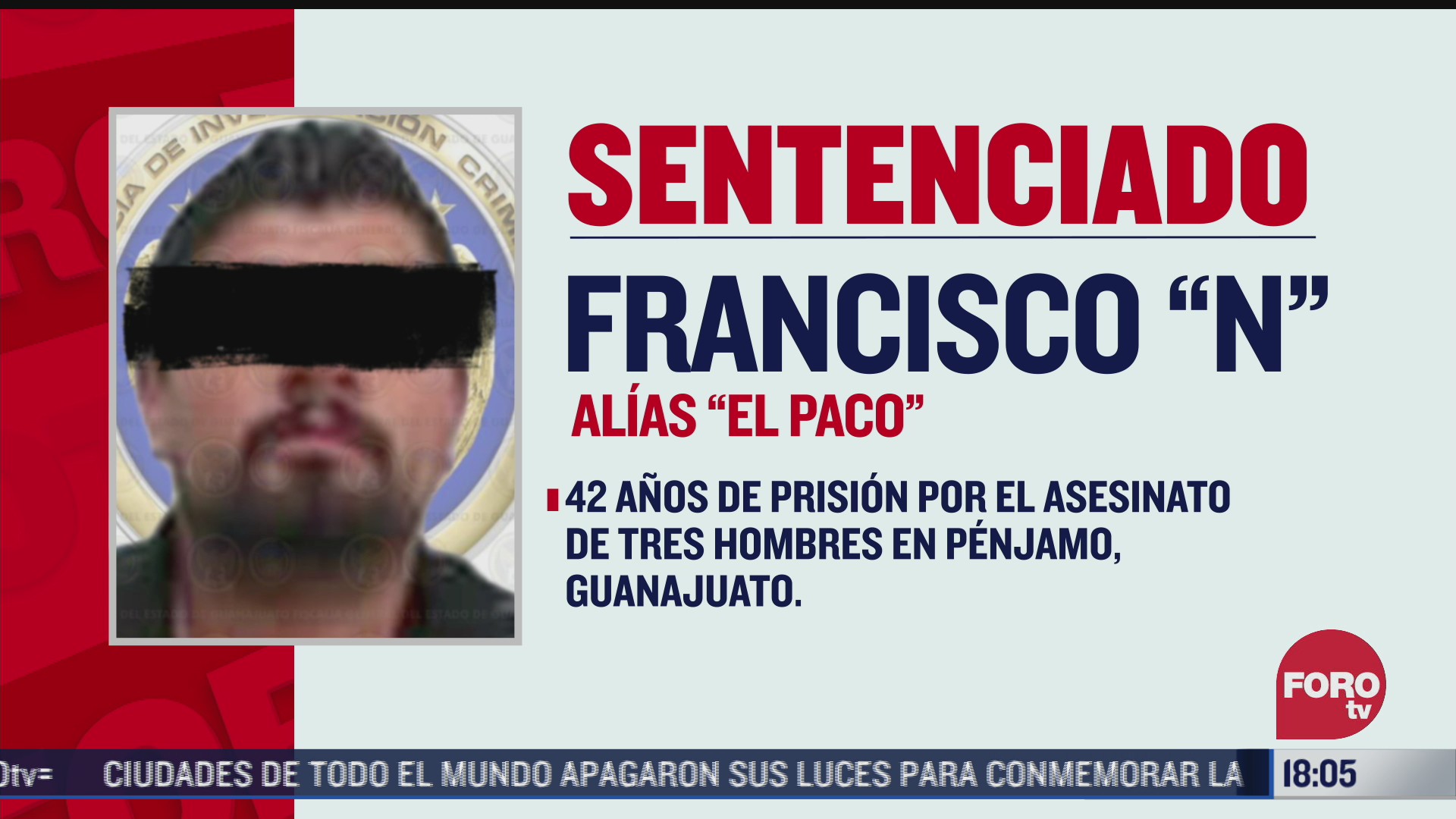 sentencian a 42 anos de prision a el paco en guanajuato