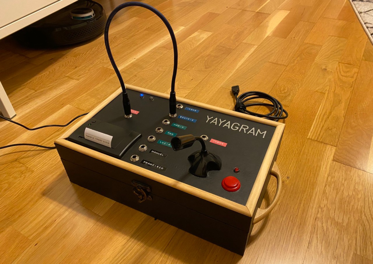 Yayagram, la máquina para comunicarse con su abuelita