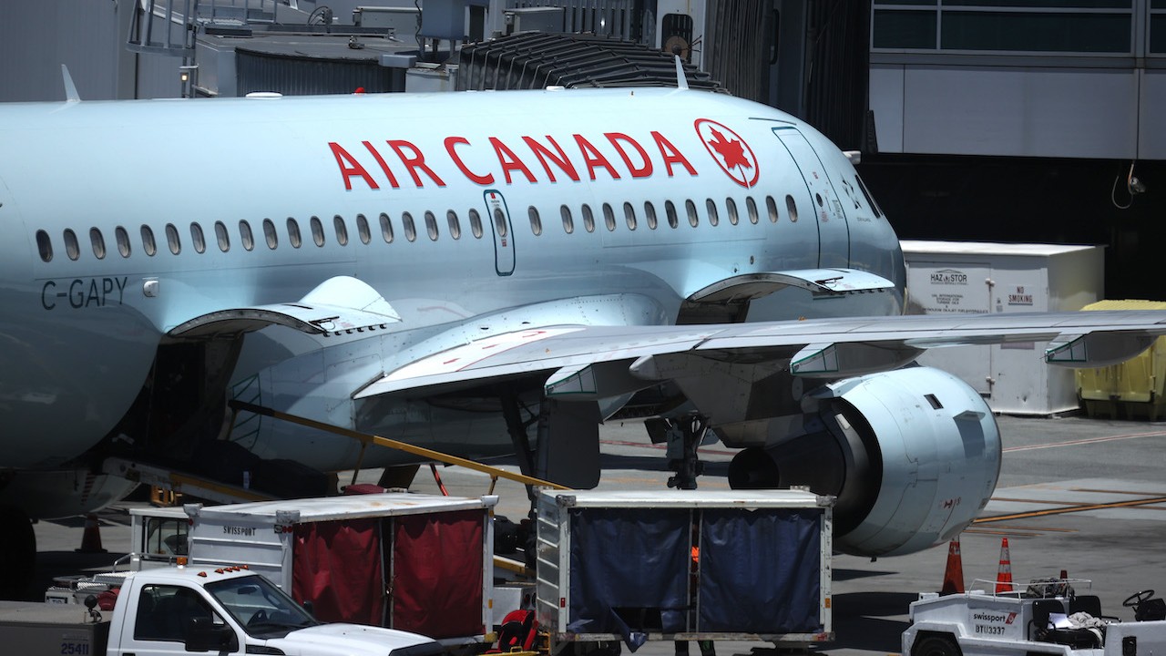 Aeronave de Air Canada (Getty Images)