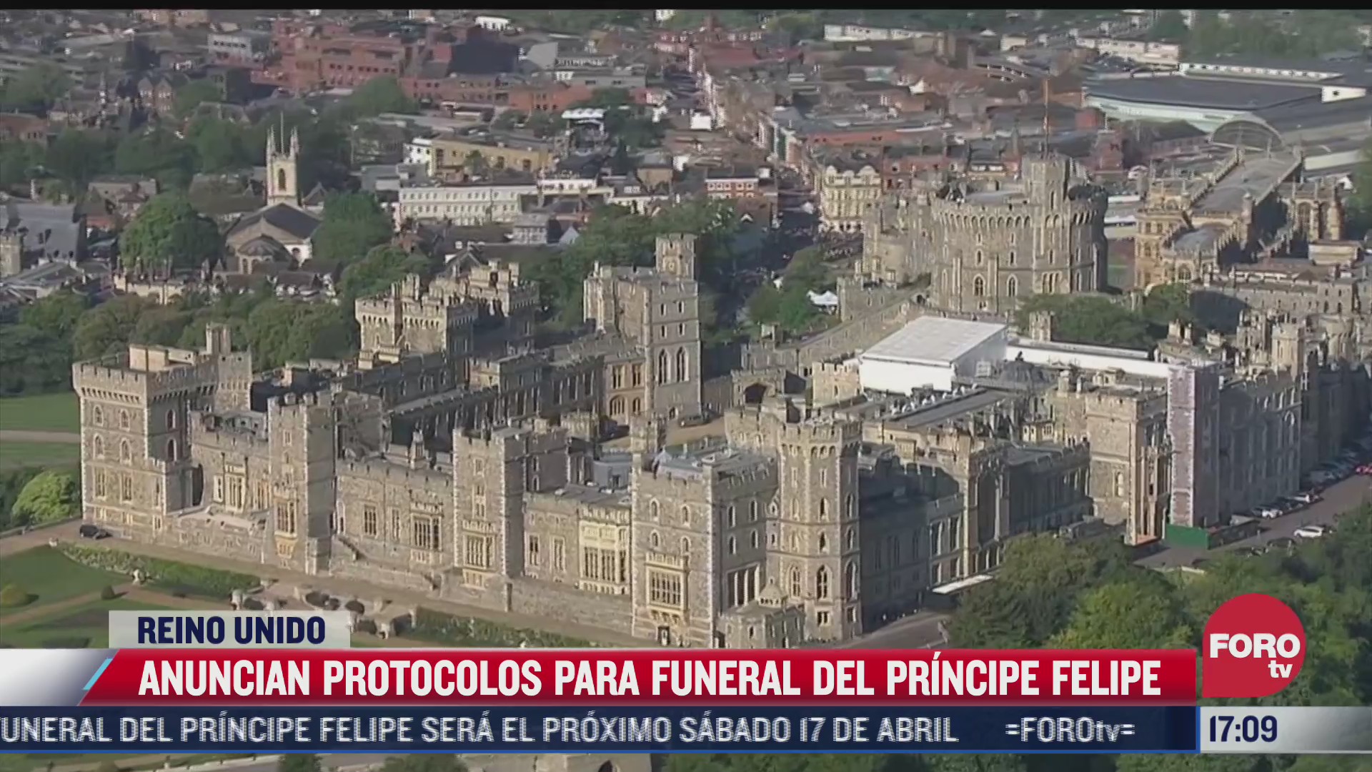 anuncian protocolos para funeral del principe felipe