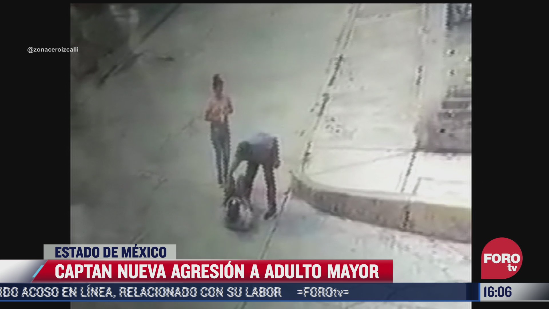 captan nueva agresion a adulto mayor en calles de estado de mexico
