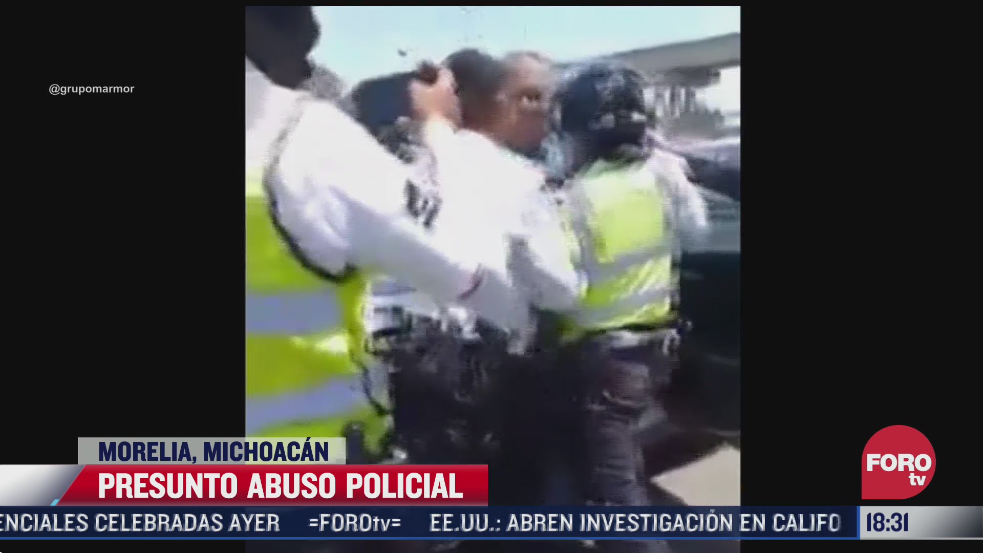 captan nuevo abuso policial contra adulto mayor en michoacan