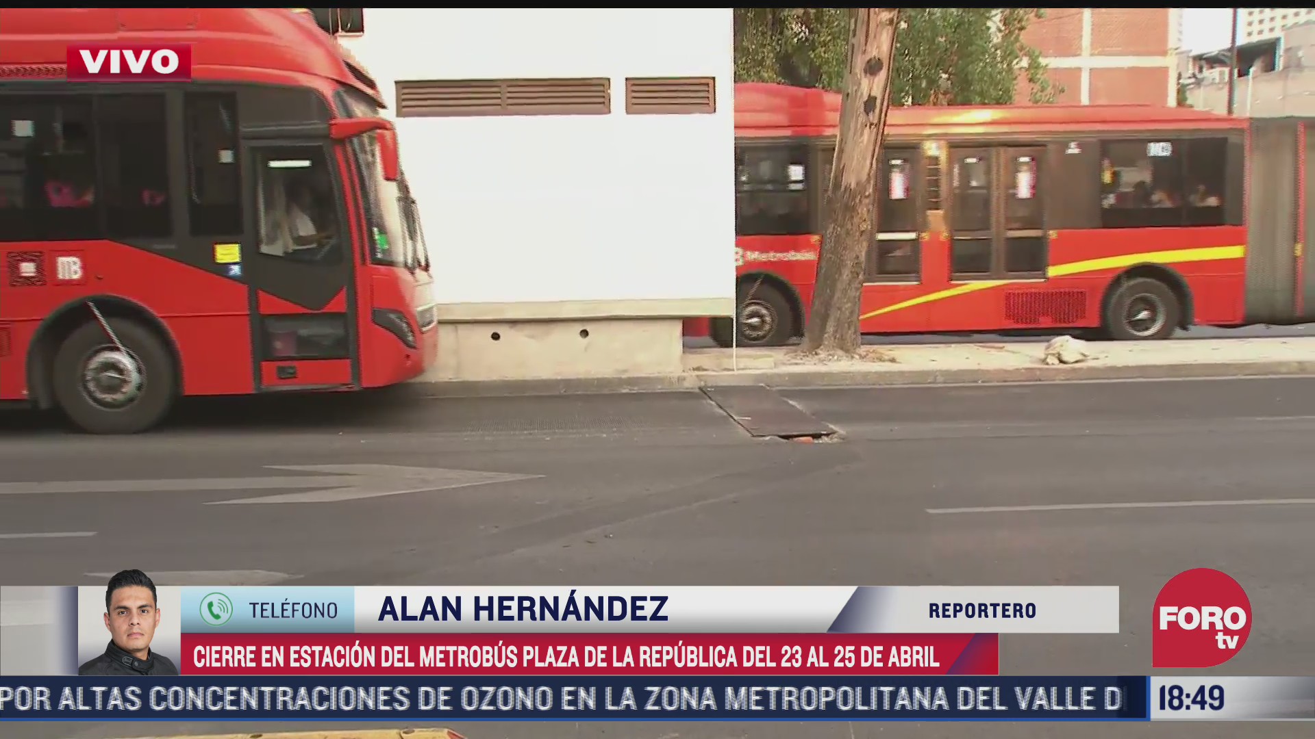 cerrara estacion del metrobus plaza de la republica por trabajos de mantenimiento