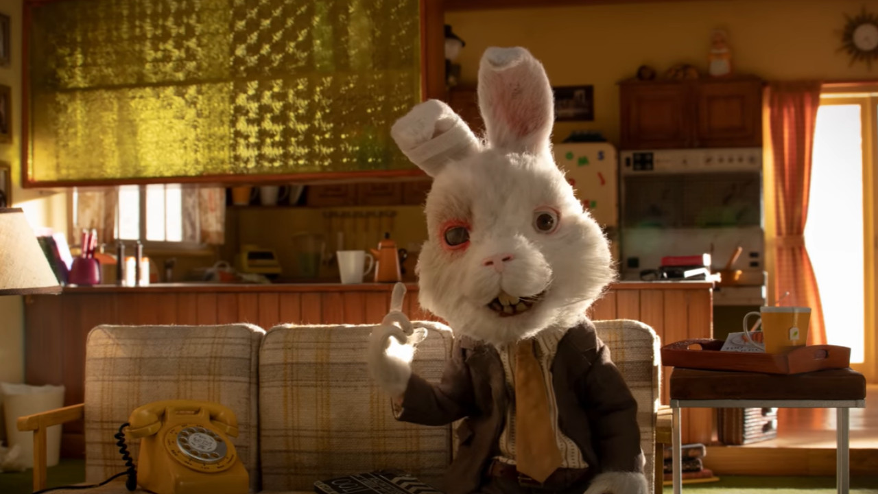 conejo Ralph, maltrato animal, corto animado, cosméticos, captura de pantalla