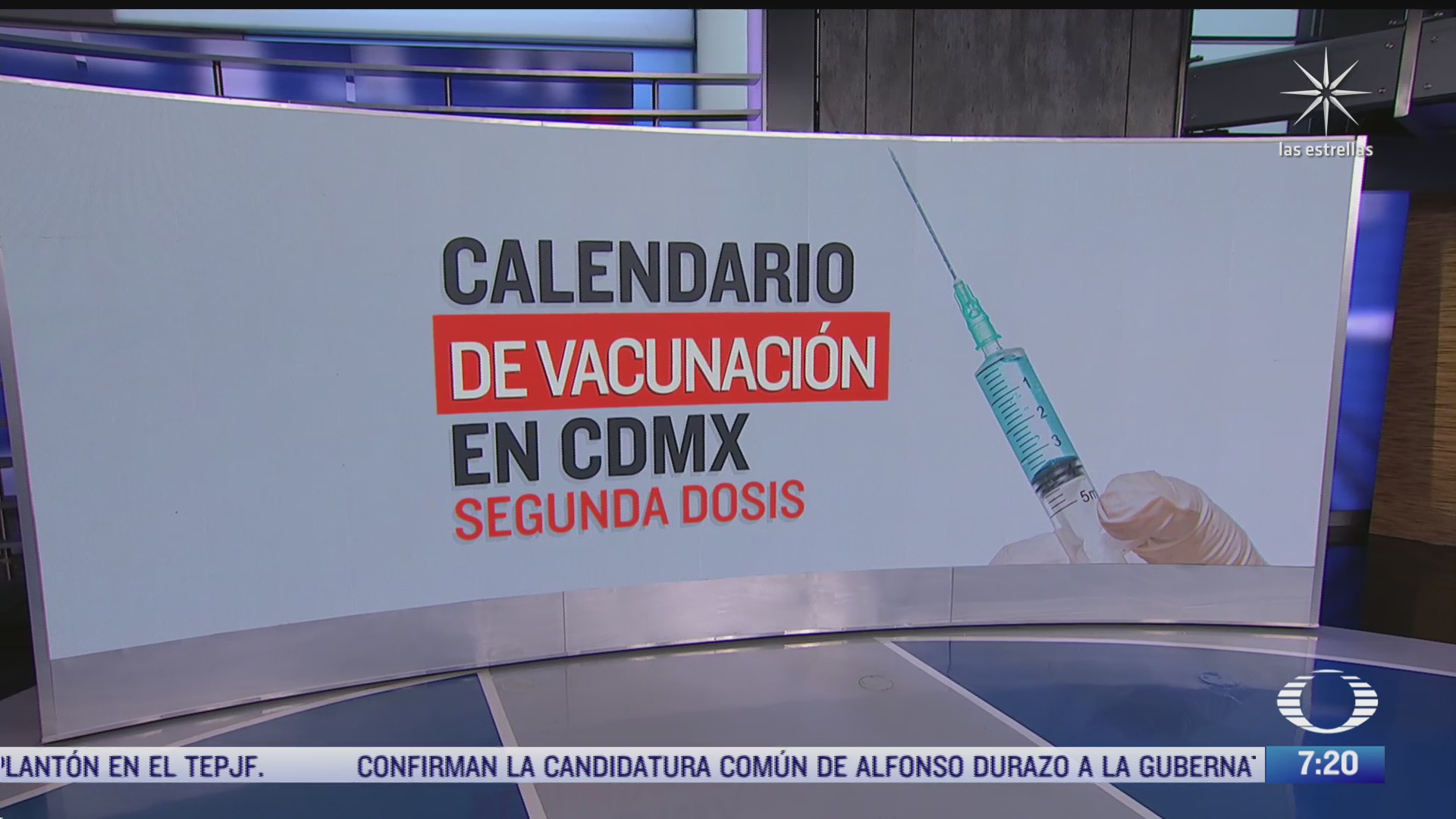 cual es el calendario de vacunacion de segundas dosis para adultos mayores en cdmx
