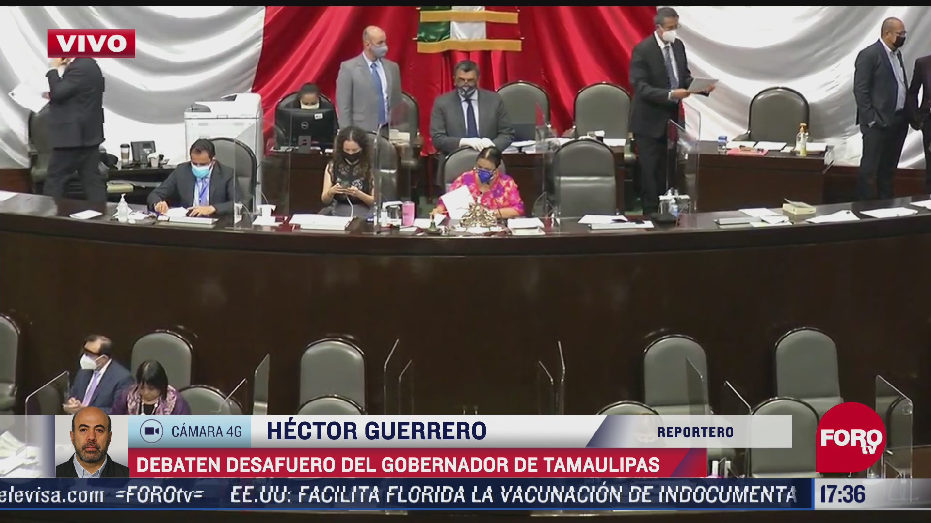 diputados votan a favor del desafuero del gobernador de tamaulipas