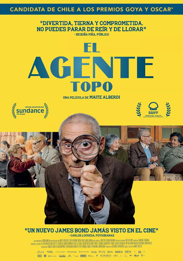 Don Sergio Chamy Oscars 2021 El Agente Topo