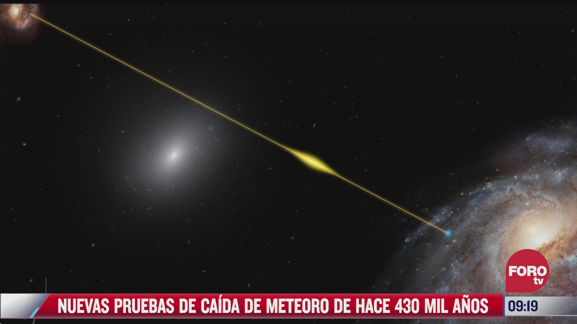 extra extra nuevas pruebas de caida de meteoro de hace 430 mil anos