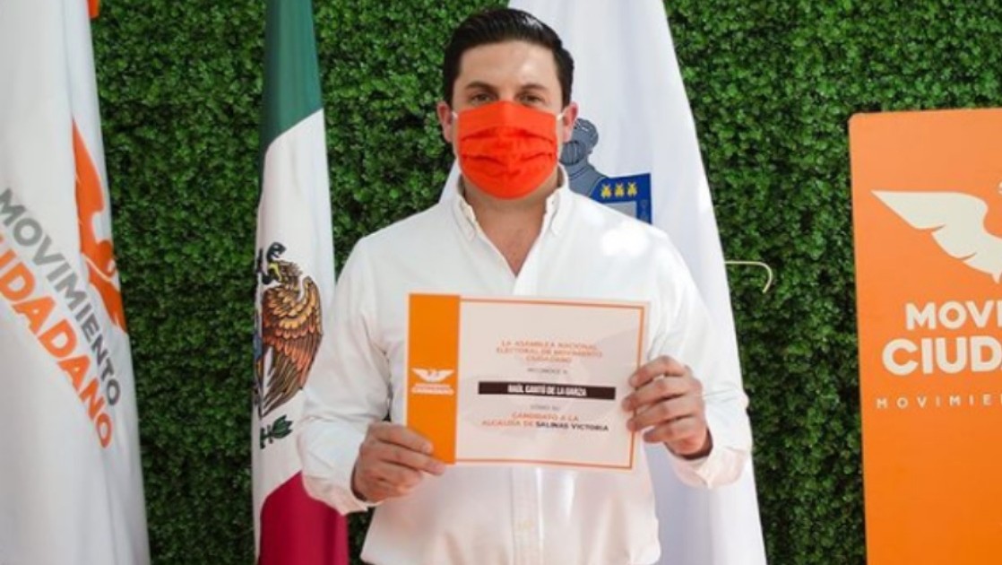 Detienen en Nuevo León a Raúl Cantú de la Garza, candidato de MC a la alcaldía de Salinas Victoria