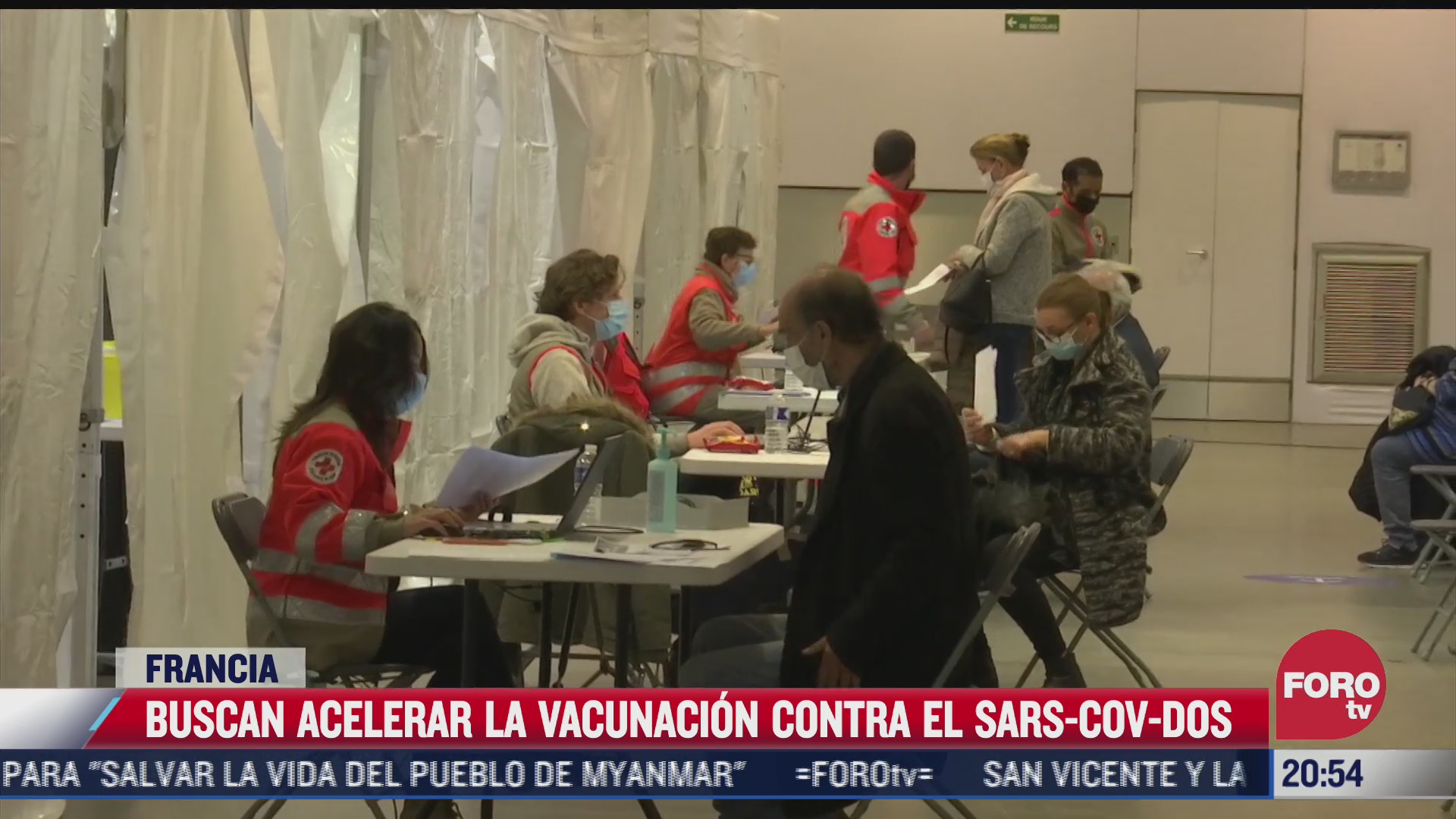francia abre 35 vacunodromos para acelerar proceso
