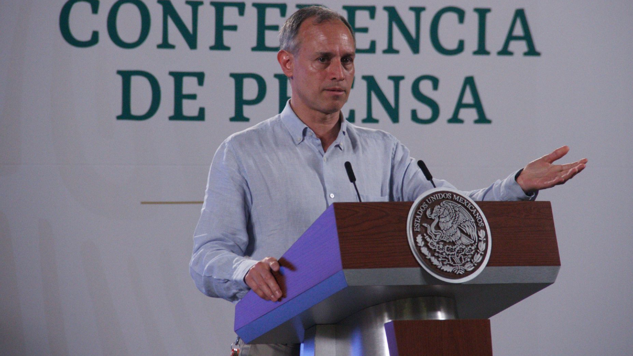 Hugo López-Gatell Ramírez. subsecretario de Prevención y Promoción de la Salud, en conferencia de prensa matutina