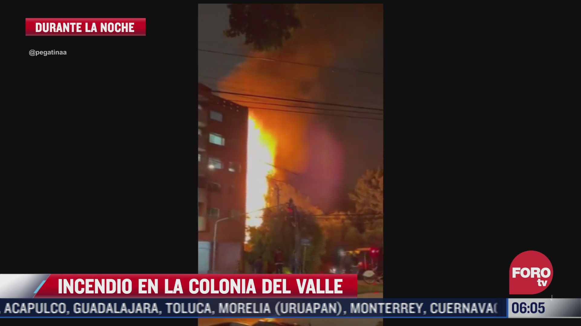 incendio consume una casa en colonia del valle cdmx