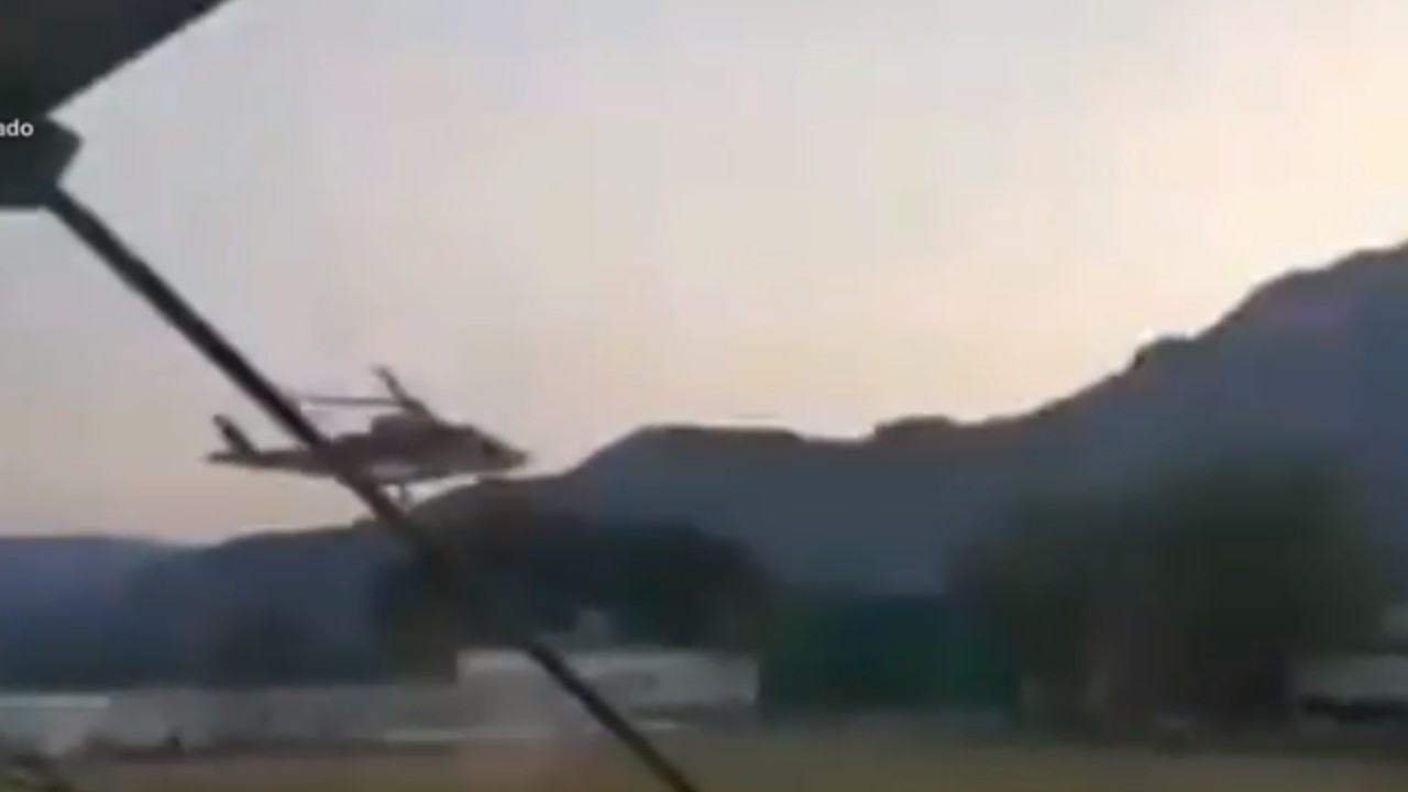 Lanzan piedras a helicóptero que trasladaba a bebé con deficiencias respiratorias por interrumpir partido de fútbol