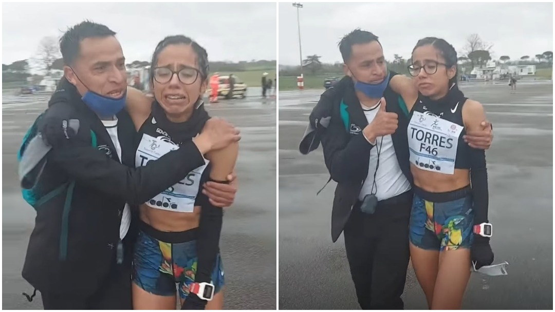Daniela Torres termina maratón en Italia llorando y podría estar en Juegos Olímpicos de Tokio 2020