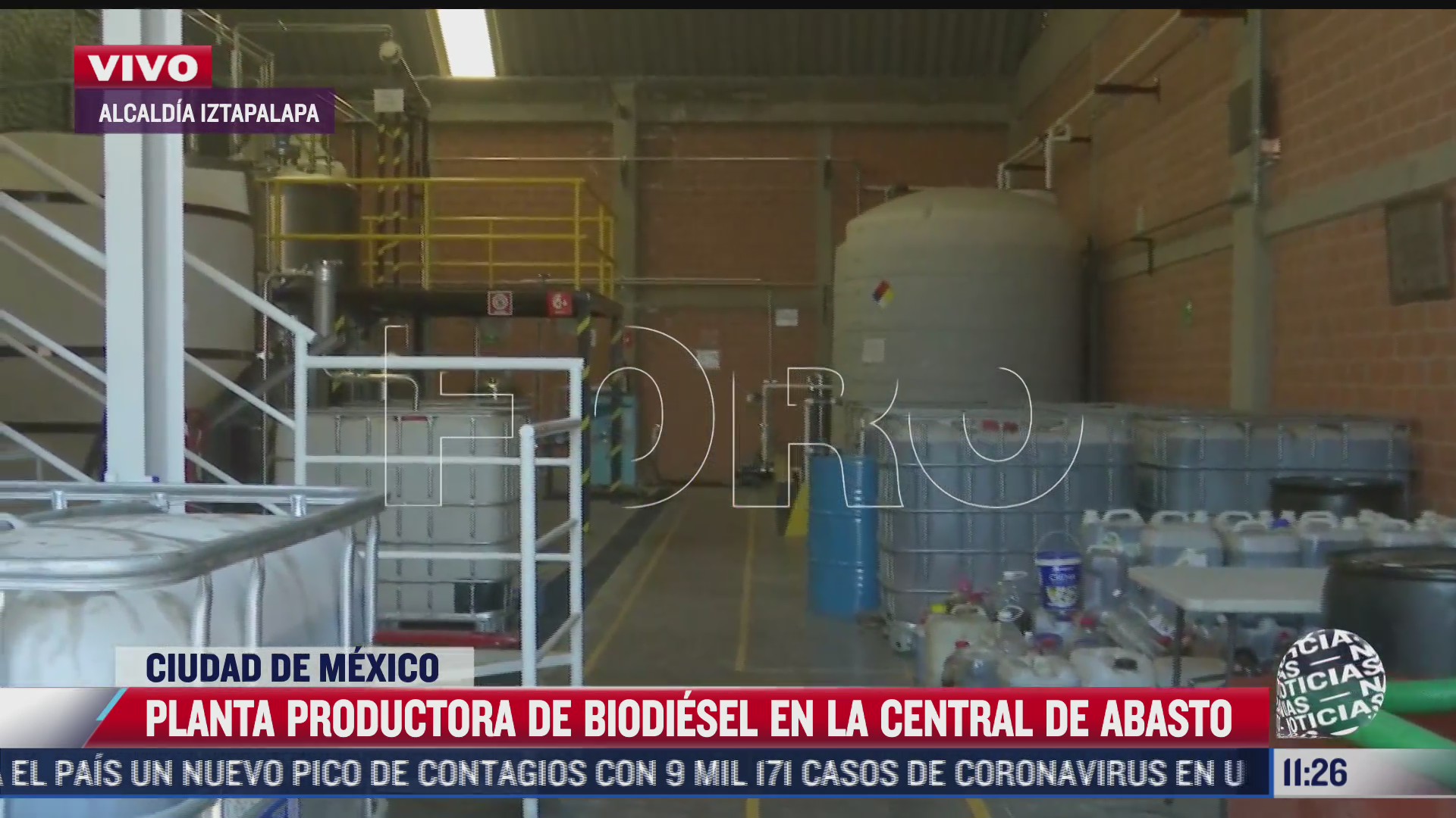 planta productora de biodiesel en la central de abasto en cdmx