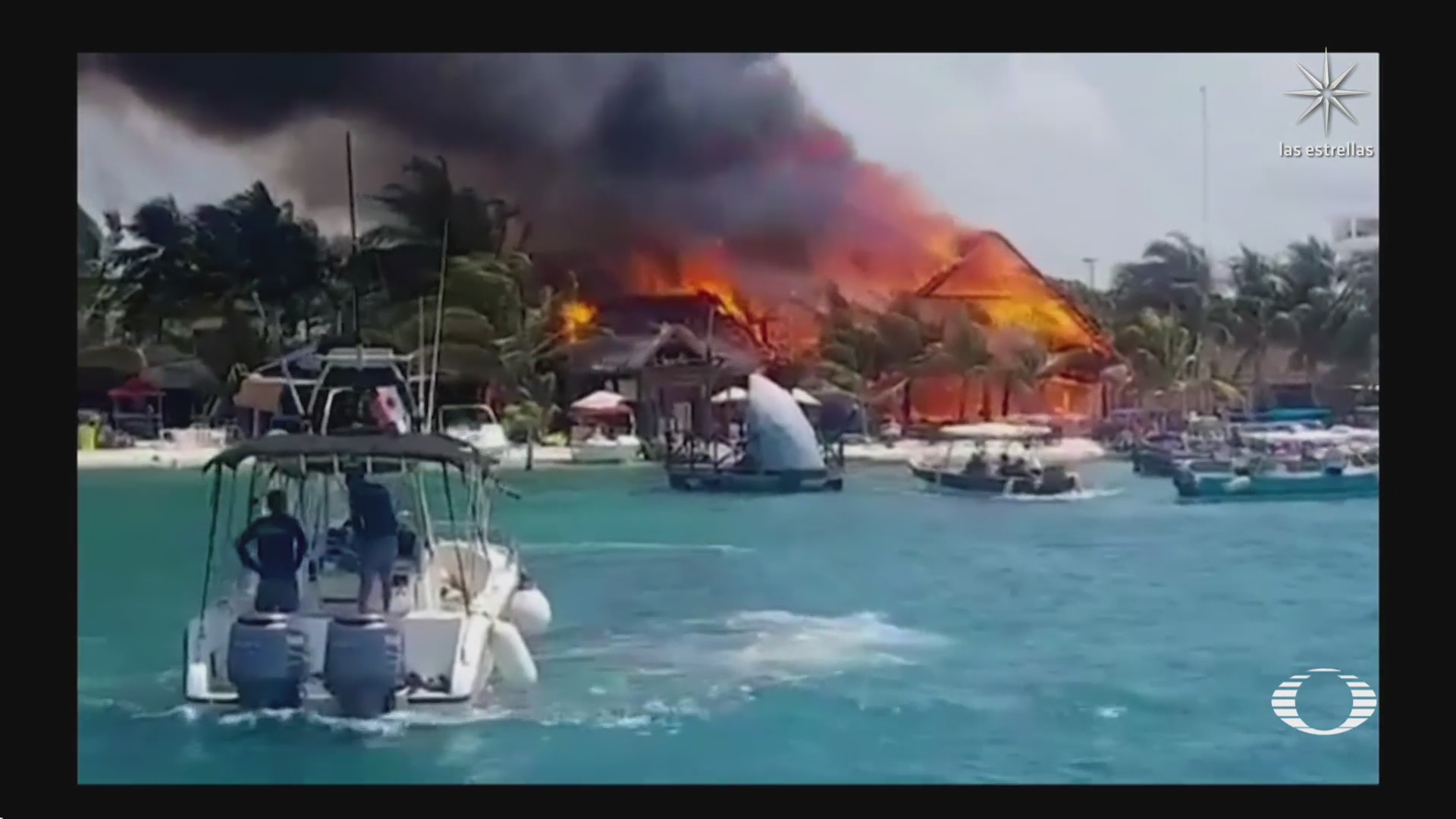 se incendian restaurantes en isla mujeres