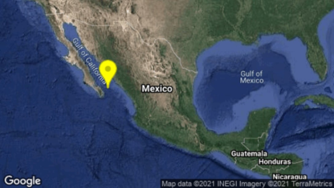 Sismo de magnitud 4.8 remece Baja California Sur