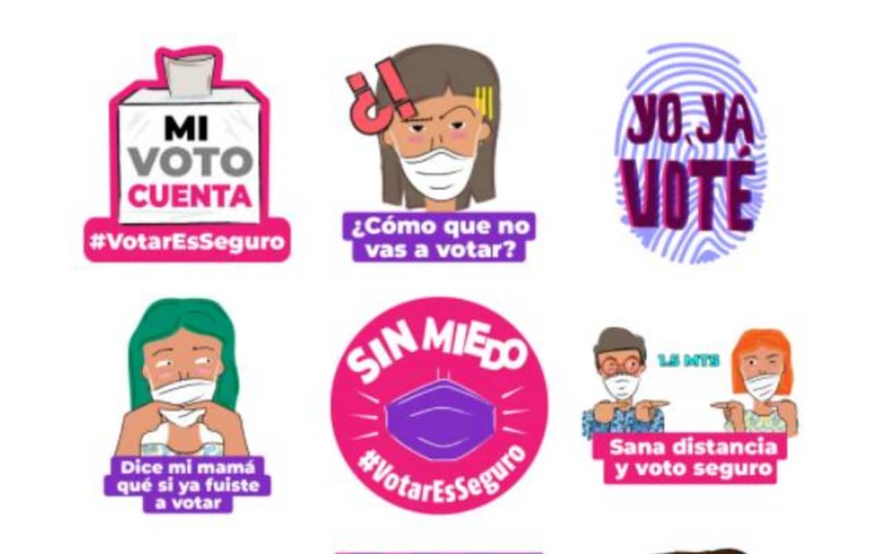 Elecciones 2021: ¿Cómo bajar stickers del INE para WhatsApp?