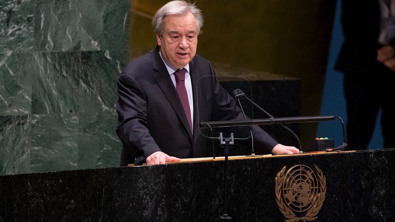 António Guterres, secretario general de la ONU, busca reelección con poderosos mensaje