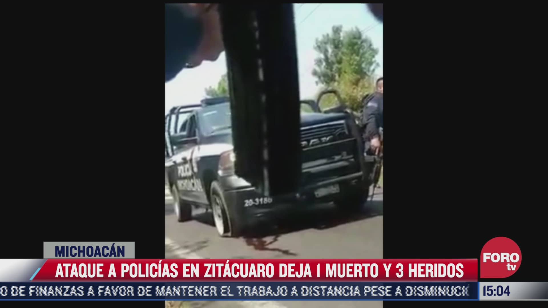 ataque a policias en zitacuaro deja 1 muerto y 3 heridos