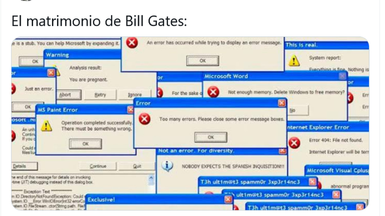 Bill Gates, Melinda Gates, divorcio, memes