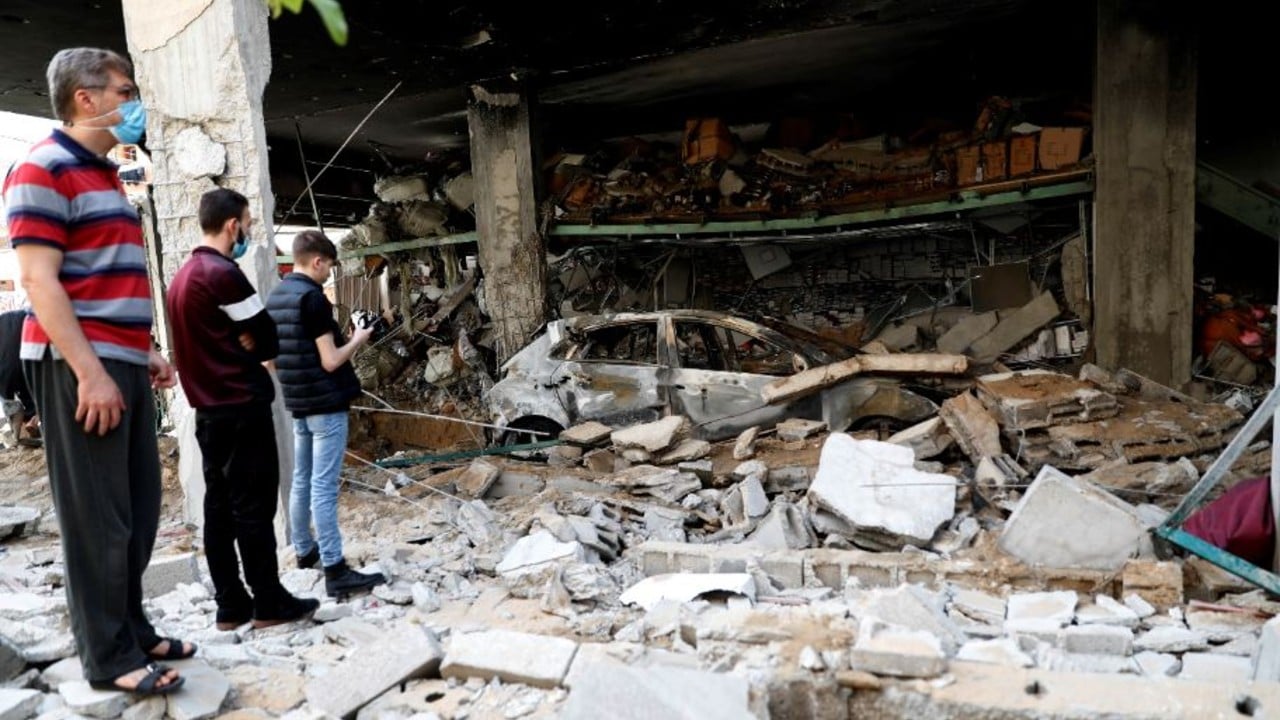 Bombardeo israelí en Gaza