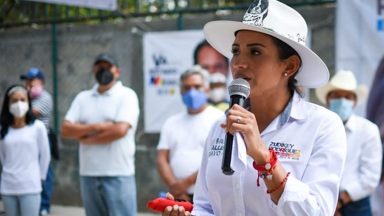 Zudikey Rodríguez Núñez, candidata a alcaldesa en Valle de Bravo (Facebook: Zudikey Rodríguez Núñez)