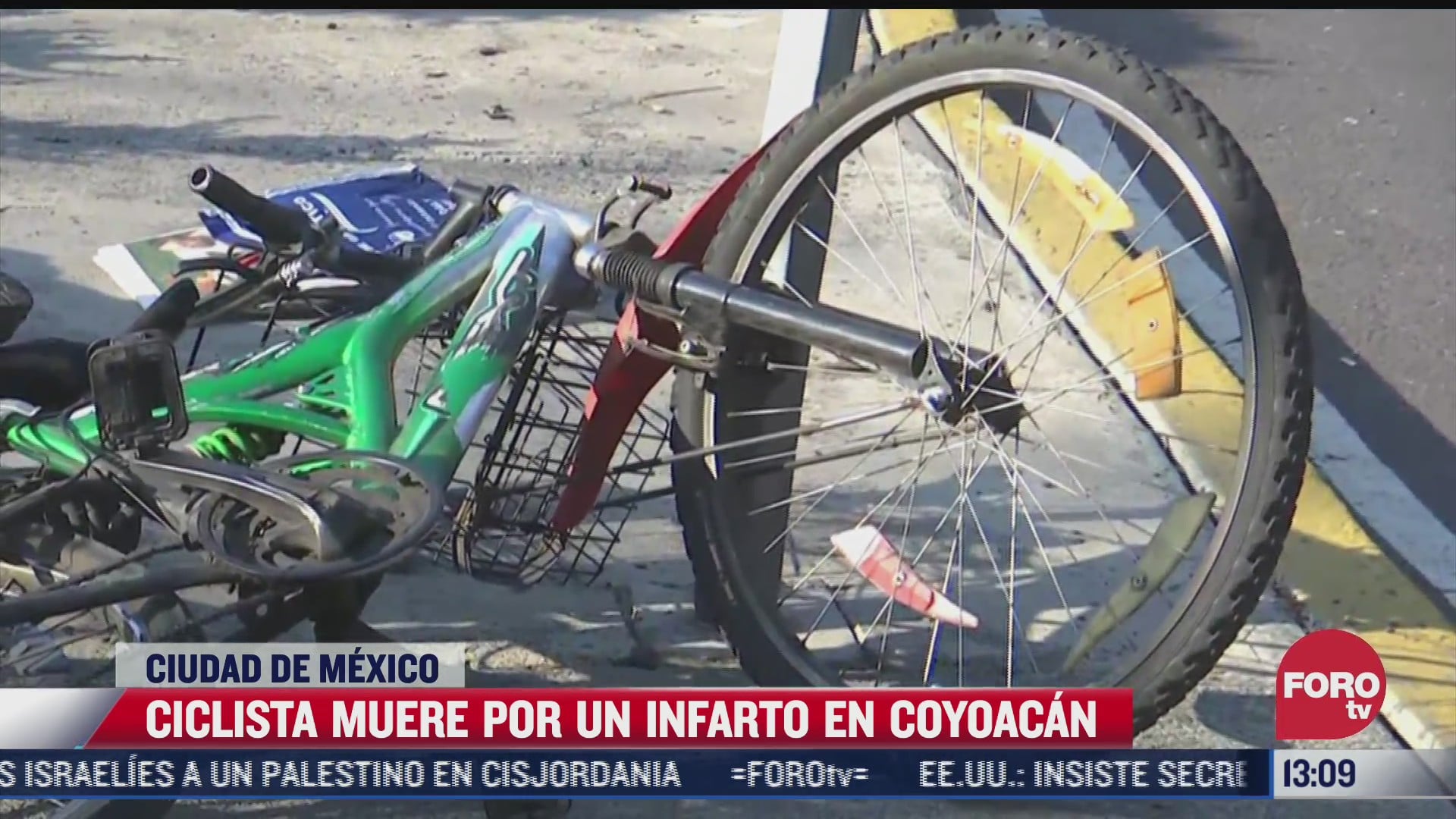 ciclista muere por un infarto en coyoacan