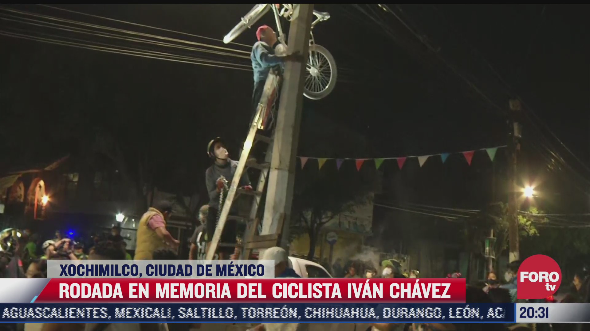 ciclistas exigen justicia por muerte de ivan chavez